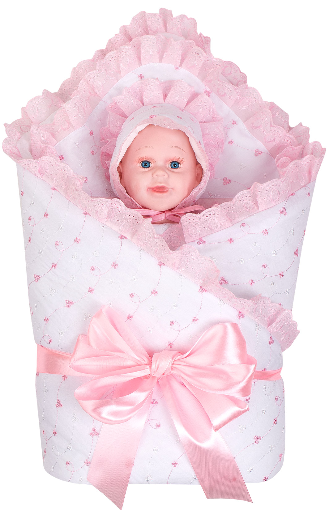 Комплект на выписку Детки 14 предметов Батист демисезон 01121/1-01д Комплект на выписку Детки 14 предметов Батист демисезон 01121/1-01д